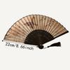 Butterfly Retro Handheld  Fan Chinese Style Dance Fan Unisex Decorative Hand Fan  Wedding
