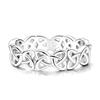 Original 925 Silver Celtic Knot Ring For Women Girls Jewelry Birthday Anniversary Gifts