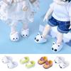 Quality For Ob11 Doll Slippers High Heels Cute Shoes Fashion Sandals 1/12 Dolls Shoes PVC Doll Wear