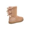 UGG Снежные ботинки Bailey Bow Ii с флисовой подкладкой Женские ботинки Коричневые 1016225-FAWN