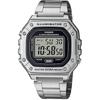 CASIO Standard Digital Watch W-218HD-1AV Men's Cheap Casio Chipkashi Metal Band Silver