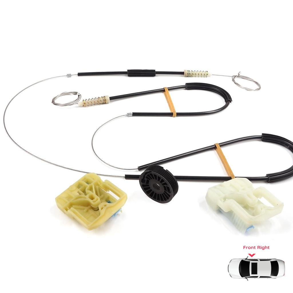 BWR5561 Window Regulator Repair Set Front Right Door for Skoda Octavia MK3 III 5E 2012-2021 4/5 Door 5E0837462