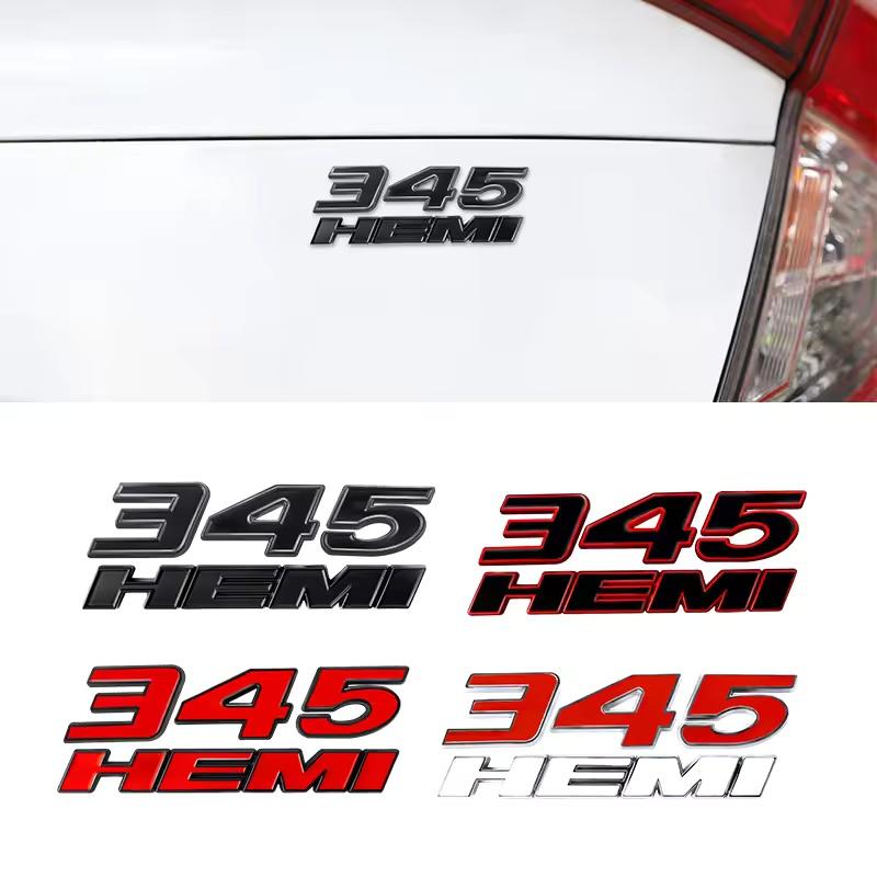 3D Металл 345 392 HEMI Эмблема Декор Наклейки Для D-odg-e Ram 1500 C-aliber Nitro C-aravan A-venger Dart C-hallenger Аксессуары