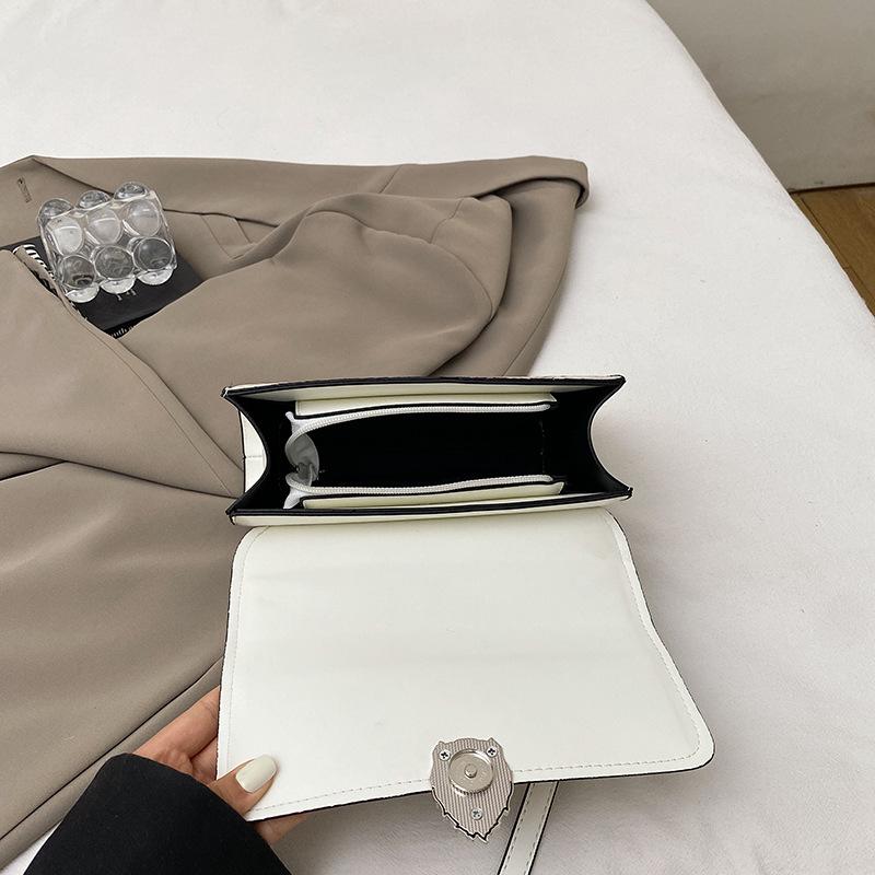 Feeling Bag Women's New 2025 Retro Style Crocodile Print Shoulder Bag Fashionable and Versatile Crossbody Bag Bags