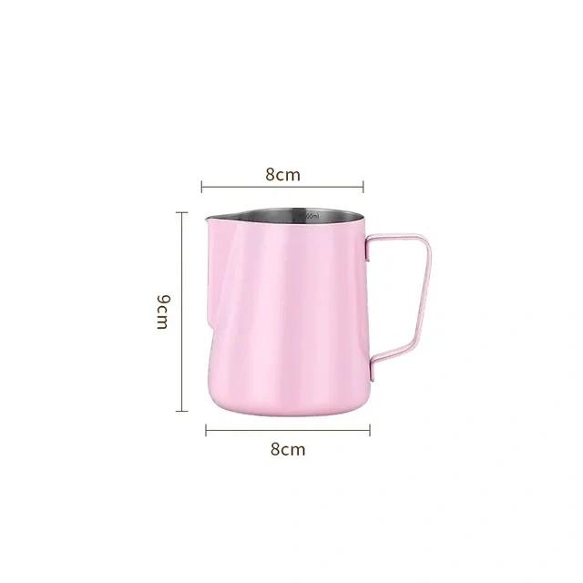 Кувшин для вспенивания молока объемом 350/600 мл из нержавеющей стали 304 со шкалой для приготовления парового латте-арта на кухне для приготовления эспрессо и бариста, аксессуары для кафе