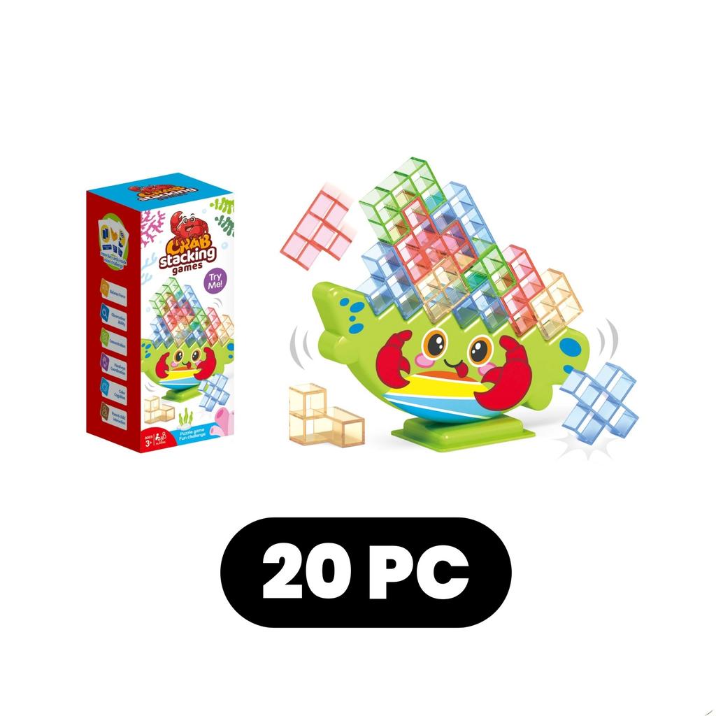 Игра на складывание Динозавр строительные блоки игра для вечеринки игрушка Сложенный высоко Тетрис блок Настольный блок баланса Сложенная головоломка Настольная игра