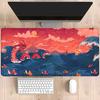 Gengar Anime Kawaii Mouse Pad Pc Keyboard Gaming Office Cute Playmat Hd Printing Overlock Esports Nonslip Base Desk Mat
