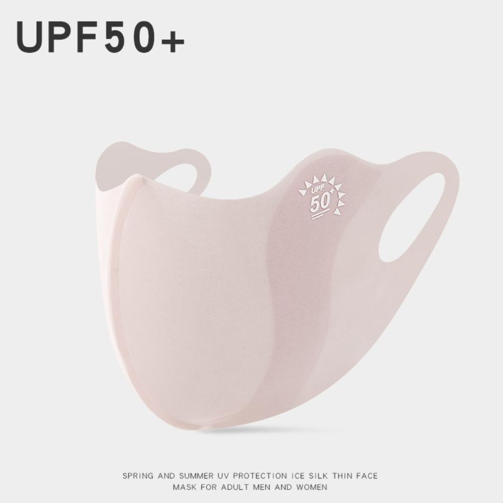 Anti-UV Ice Silk Mask Washable Riding Face Mask New Face Cover Scarf Four Seasons