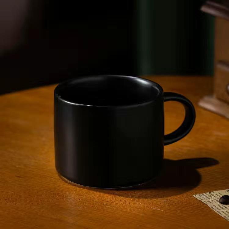 Solid Color Simple Mug Cappuccino Coffee Cup Nordic Style Ceramic Water Cup Coffee Cup Milk Cup Breakfast Cup