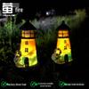 Solar Ground Stake Lights - LED Lighthouse Decoration for Yard, Garden, Halloween & Courtyard Atmosphere Lighting