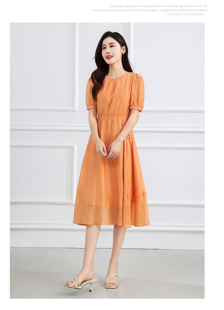 [Long Dress] Summer Style Aging Women's Medium length Dress