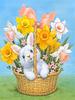 Diamond Painting Mosaic Rabbit Animal Home Decor Embroidery Cross Stitch Easter Egg Cartoon Crystal DIY Wall Posters
