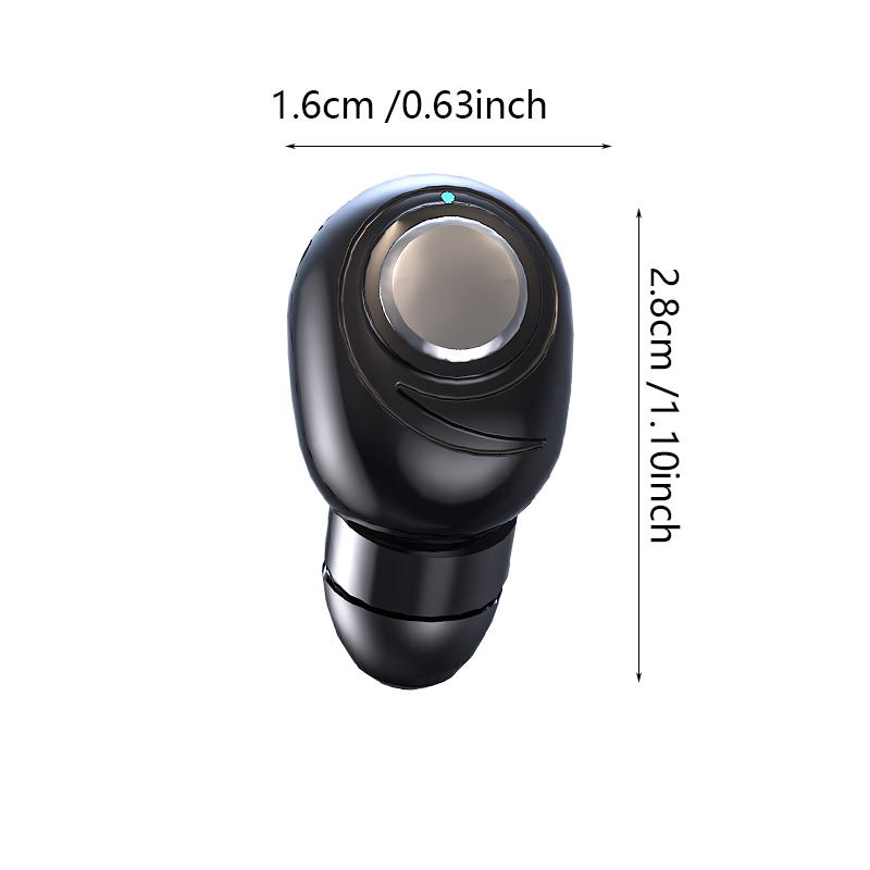 W6 Single Ear Bluetooth Wireless Earphone In-Ear Headphone
