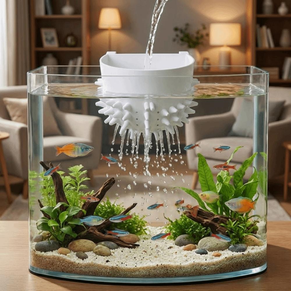 Anti-Swirl Water Circulation System 3D Printed Fish Tank Water Changer Saltwater Fish Tank