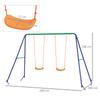 Kinder Swing Frame With 2 Swing Seats For 3 8 Years Steel 2.7 X 1.6 X 1.8 M