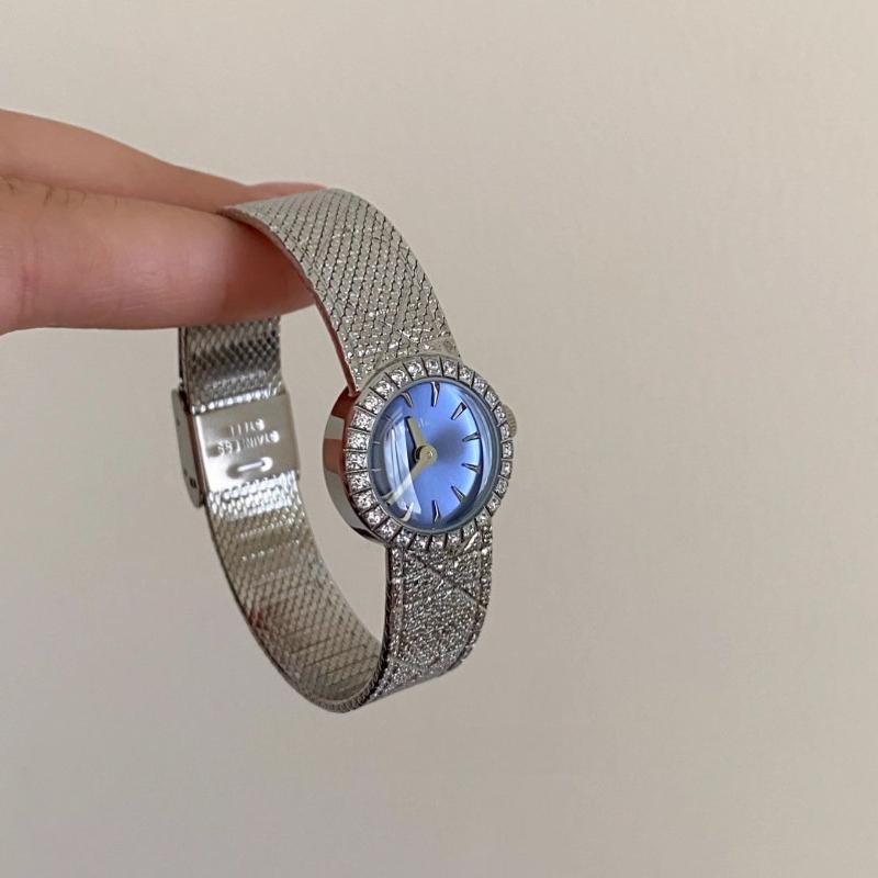 New Luxury Women's Watch Japanese Quartz Movement Gold Plated Watch Water Diamond Vintage Watch Valentine's Day Gift