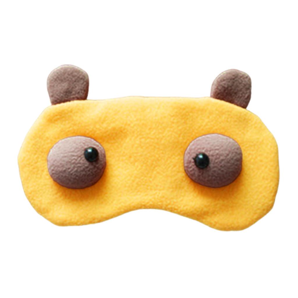 Cute Sleep Eye Mask Funny Sleeping Mask Comfortable with Elastic Strap Blackout