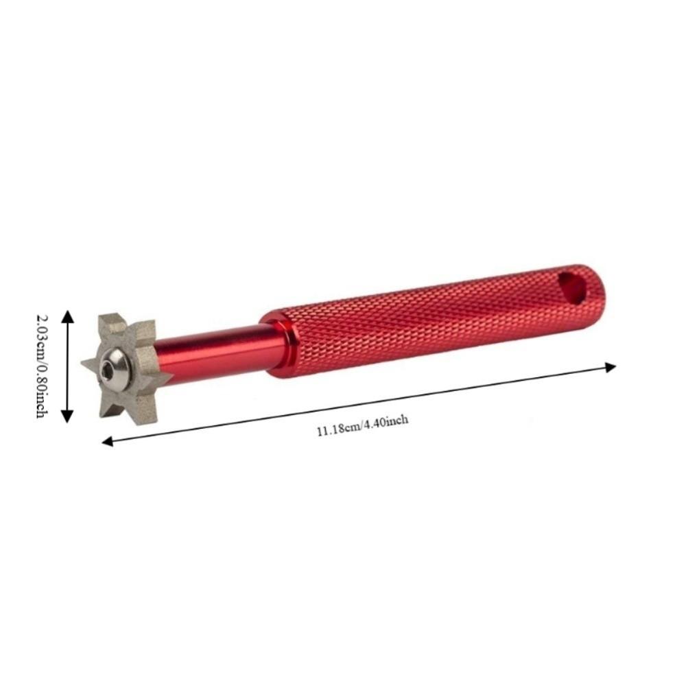 Metal Construction Golf Groove Sharpener Compact Handheld Groove Cleaner Tool Golf Wedges