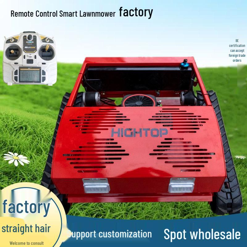 HT850 Smart Tracked Remote Control Lawn Mower