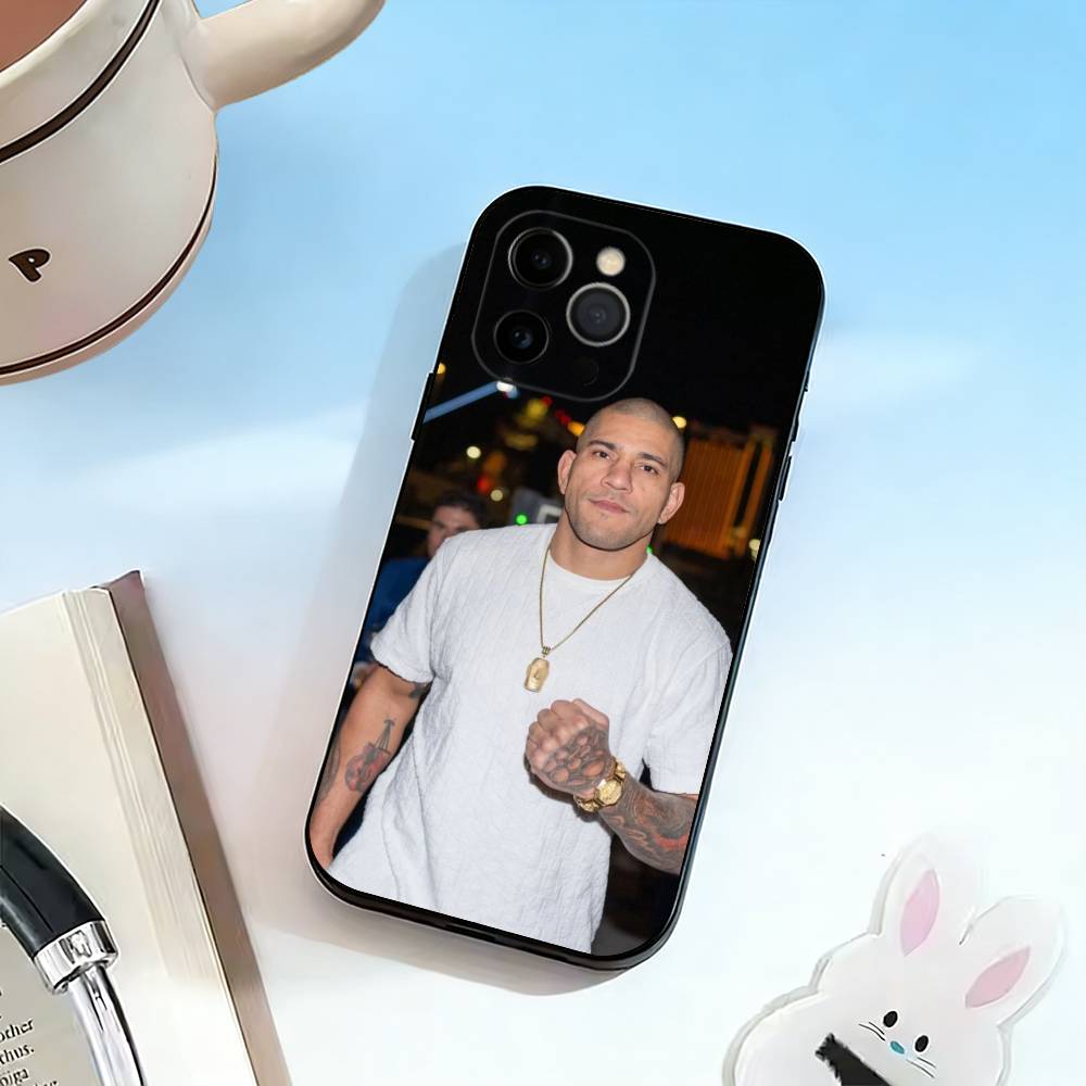 D-Fighting Pereira Alex   Phone Case For iPhone 17,16,15,14,13,12,11 Plus,Pro Max,XS,Soft Silicone Black Cover