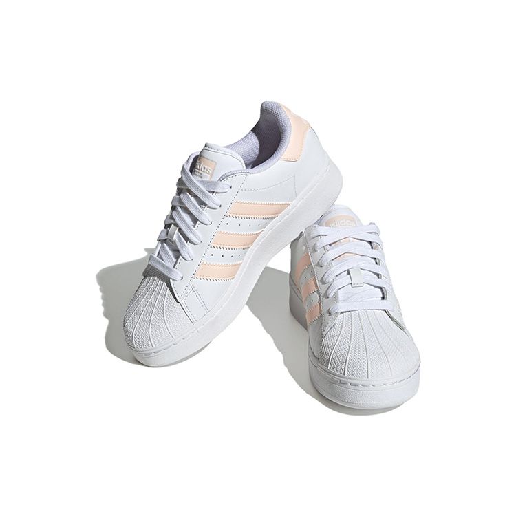 adidas Женские кроссовки Superstar XLG White Bliss Orange Cloud-White IF3004