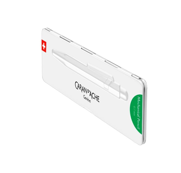 CARAN Механический карандаш 849 Цвет Матовый X Зеленый Металлическая коробка Официально импортировано D'ACHE MF0844-734 0,5 мм