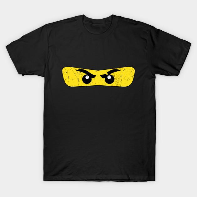 Мужская черная футболка с принтом Ninjago, термотрансферный принт без вырезания, хлопковая футболка