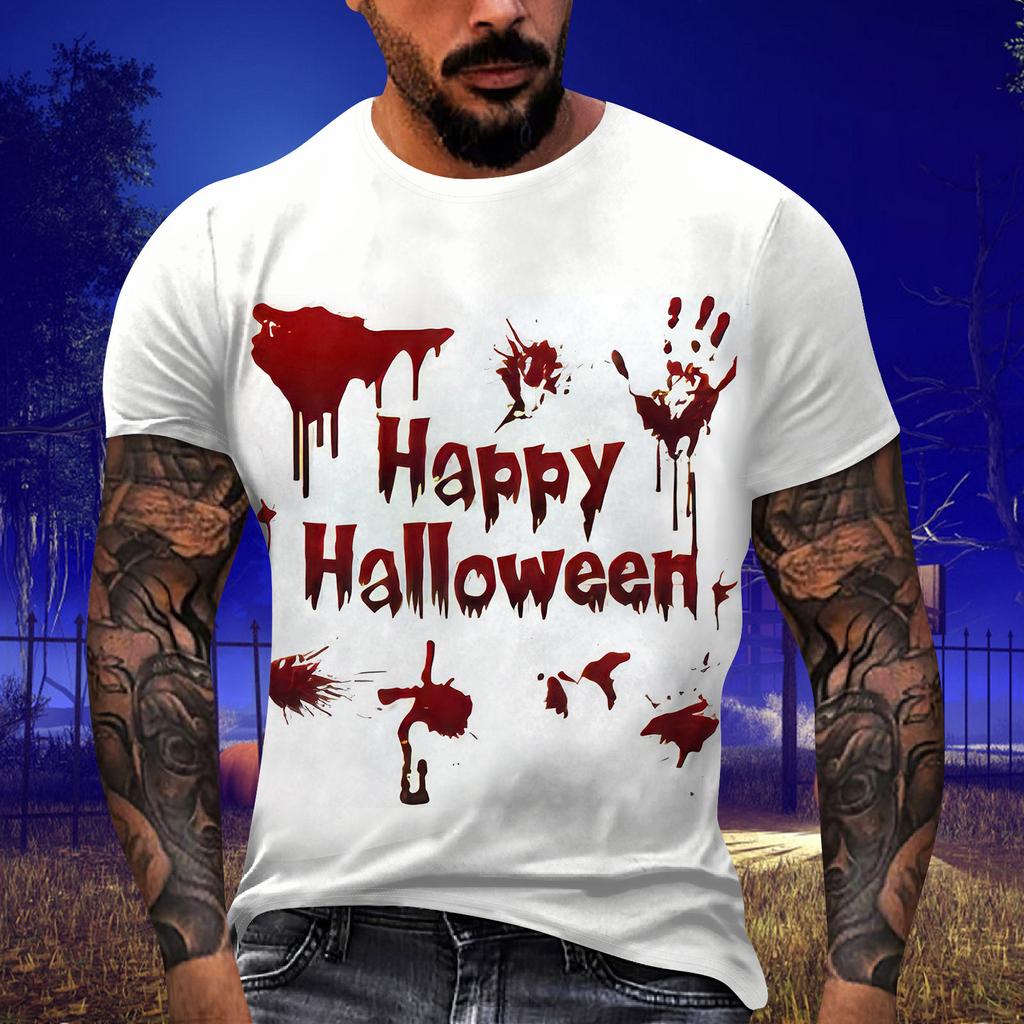 Men's T-shirt T-shirts Graphic Text Pool3D Printing Street Casual Short Sleeve Printed Clothing Basic