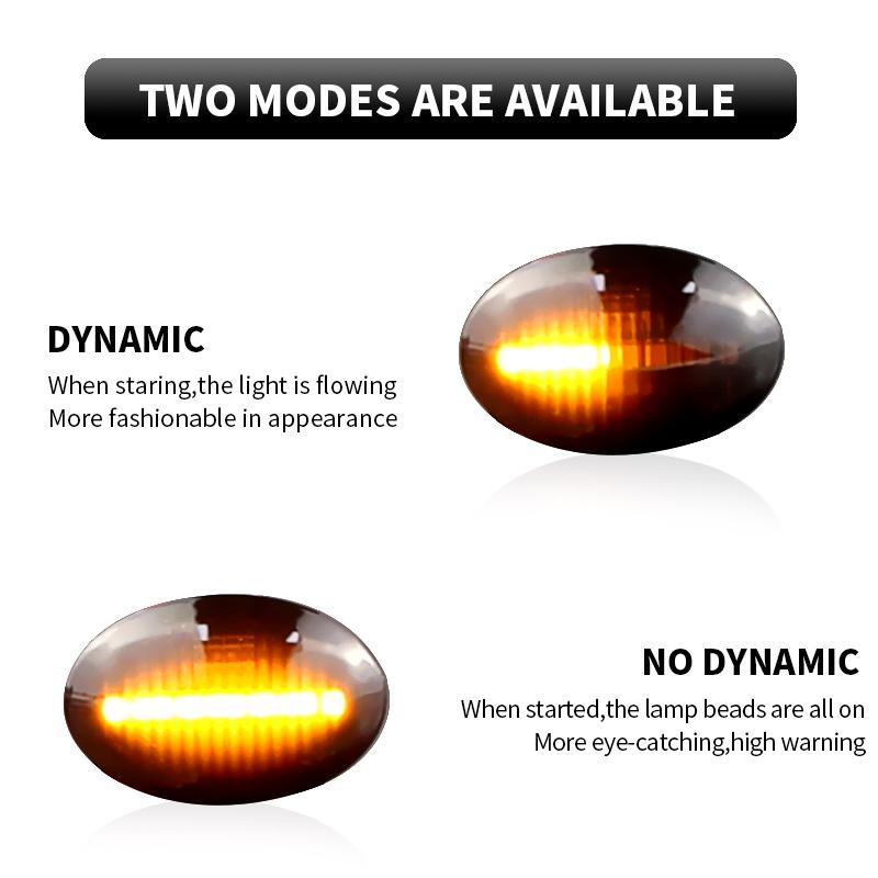 2 шт. для Alfa 4C Ford KA Lancia Ypsilon Lybra Fiat 500L 500C 500 Abarth 500 595 695 Светодиодные динамические боковые габаритные огни указателей поворота