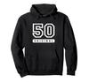 Number 50 National Team Sports Team Birthday Age Year Hoodie