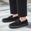 Модные винтажные мужские повседневные туфли Классические туфли на плоской подошве Мужские мокасины Удобные замшевые мокасины Мужские туфли для ленивой езды