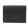 Б/у 9539 Визитницаssima 779844 CWC1N 4009 7946 Двусторонняя с клапаном и боковым отделением, с тиснением GG, черная, мужская