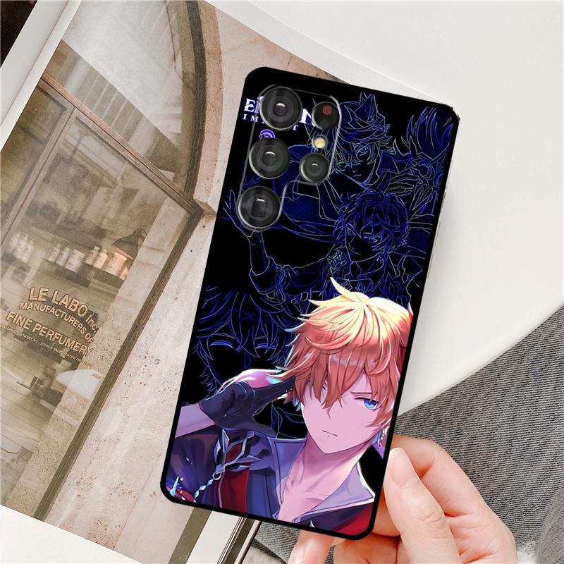 Чехол для телефона Tartaglia Genshin Impact для Samsung Galaxy S24 Ultra S9 S10 S20 S21 S22 S23 Plus S24 FE S25 Ultra