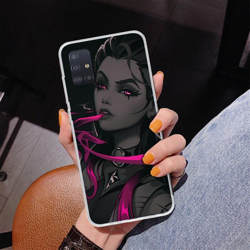 Valorant Game Cool Phone Case For Samsung Galaxy A52 A32 A22 A12 A51 A31 A50S A30S A20S A10S Note 20 Ultra 10 Plus S10 A72 A71 G