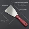 Stainless Steel Putty & Scraper Knife Set for Cleaning and Plastering