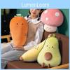 Veggie Adorable Carrot Plush Toys Cartoon Mushroom Avocado Banana Girls Gift Kid