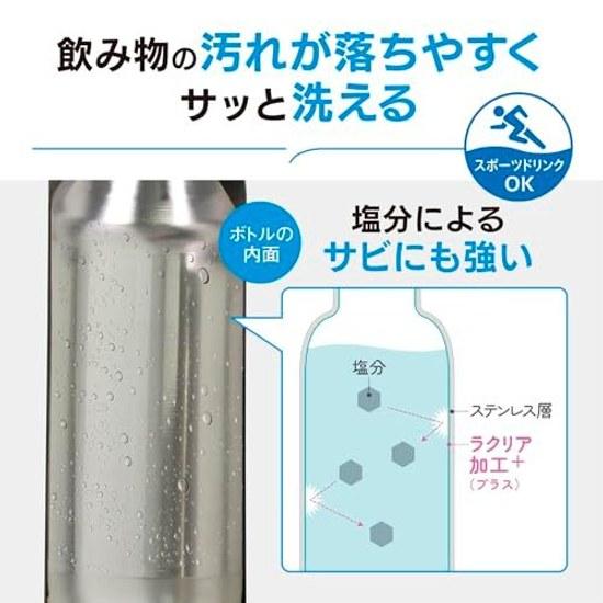 Бутылка для воды Zojirushi 480 мл милая детская кружка легко моется цельная крышка всего 3 детали для мытья дети термоизоляция охлаждение одно касание единорог фиолетовый