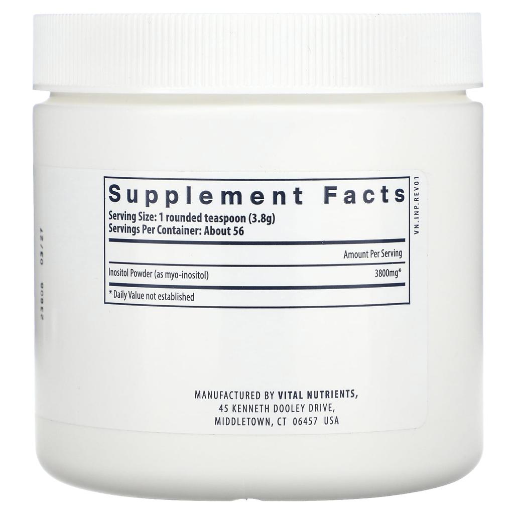 Инозитол Порошок, 225Г(7,94 унции)