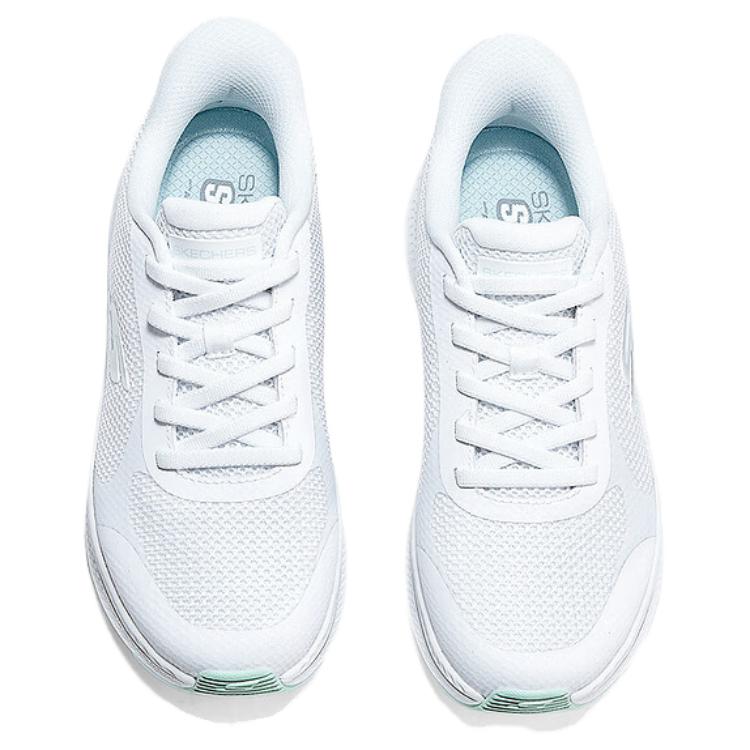 Skechers Go Run Consistent 2.0 Удобные Легкие Амортизация Поддержка Низкие Повседневные Кроссовки Женские Белый 128619-WLB