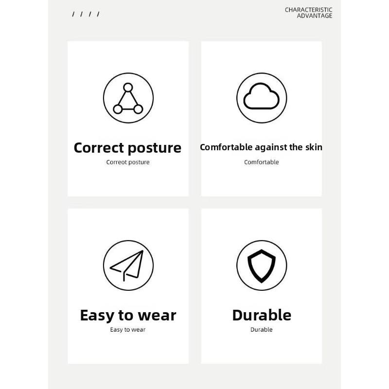 Sports Shoulder Support Opening Strap Posture Correction Belt Neck Support Collaring Summer Fitness Opening Strap Straight Back