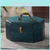 Chinese Style New Octagonal Wooden Storage Box For Jewelry Tea Snacks Organizer