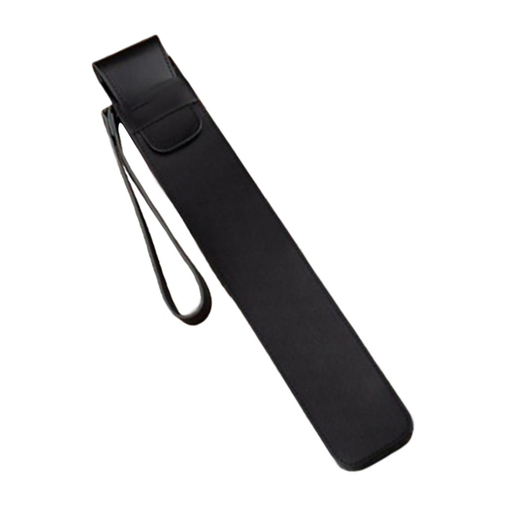 Защитный чехол для барабанных палочек из искусственной кожи, портативный чехол для хранения барабанных палочек, водонепроницаемая сумка для барабанных палочек, удобная для переноски