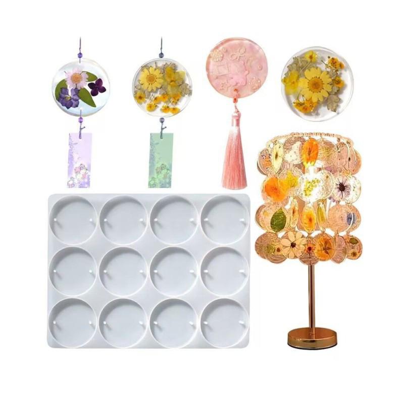 WTEMPO Креативные силиконовые формы для DIY круглой формы, подвеска-колокольчик, браслет, ювелирные изделия, формы для изготовления поделок, специальные праздничные подарки