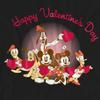 Mickey Mouse Unisex Adult Happy Valentine`s Day T-Shirt