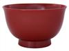KORINDO Суповая старинная маленькая миска EZ001658 Миска, киноварь, 13,5 см, край, покрытый лаком Echizen,