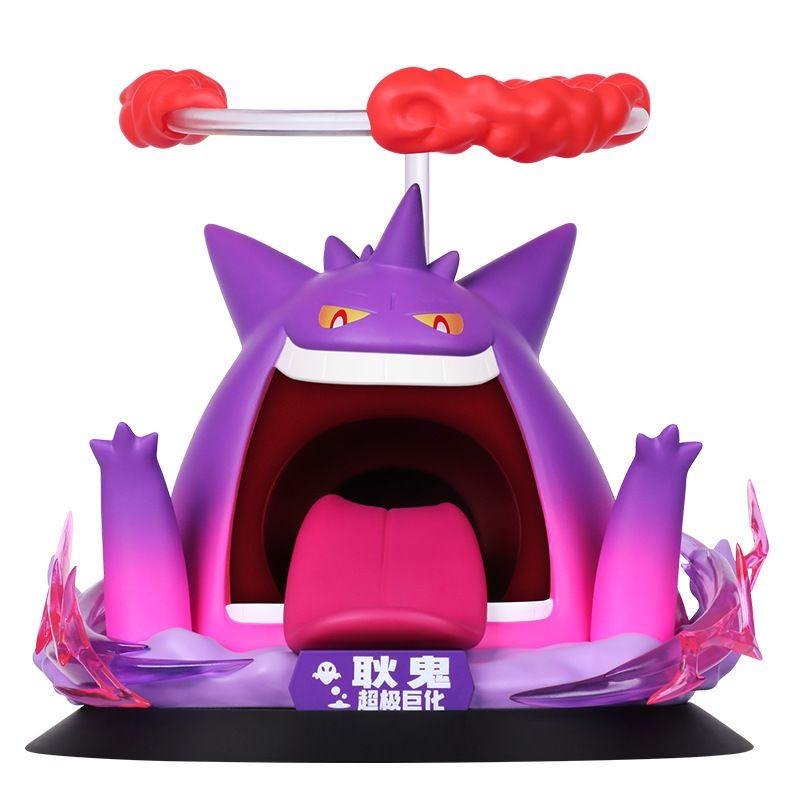 Official Gigantamax Pikachu and Gengar Figures High Quality Collectible Model Toys Desktop Ornaments Anime Gift