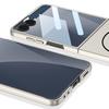 Роскошный Тонкий Матовый Чехол Magsafe для Samsung Galaxy Z Flip 7 Flip7 ZFlip7 Со Встроенной Защитой Экрана Чехол Полной Защиты