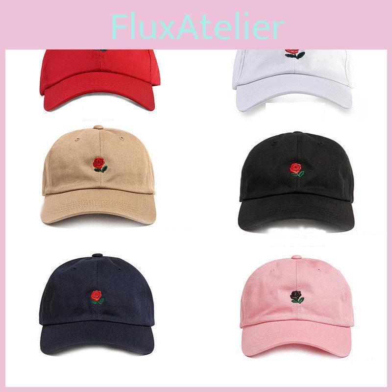 Идеальный подарок Новый The Hundreds Панама с козырьком Цветок Роза Вышивка Snapback Бейсболка