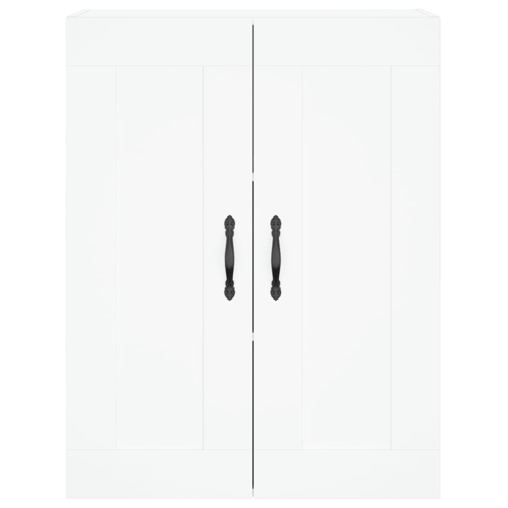 Highboard White 69.5 x 34 x 180 cm Particleboard