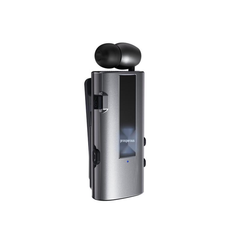 K92 Bluetooth Headset: Extra Long Battery, Clip-On, Caller ID, Vibration Alert, Noise Reduction, Ideal for Ride-Hailing and Delivery Riders